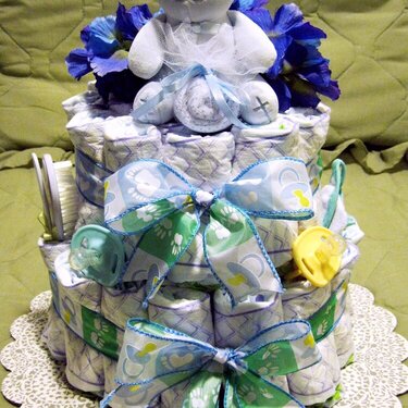 DIAPERS CAKE - BOY