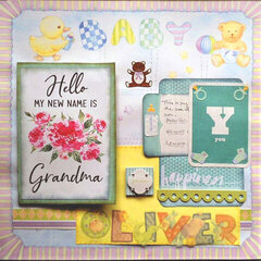 INTRODUCING OLIVER, MY FIRST GRANDSON 1