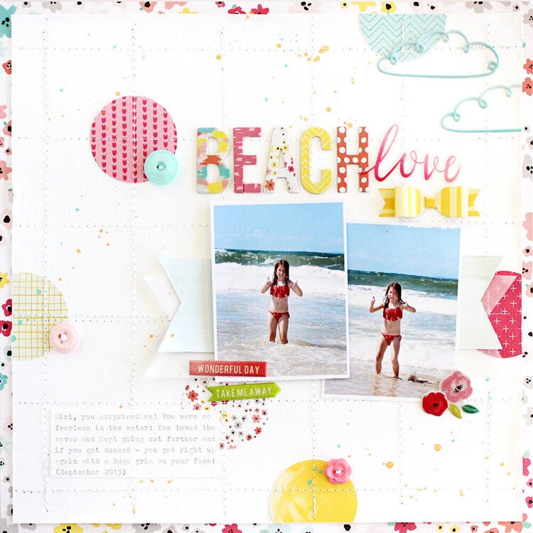 Beach Love *Pink Paislee*
