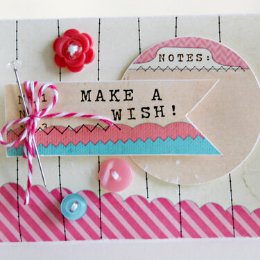 Make A Wish Card *Elle&#039;s Studio*