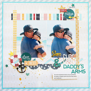 Sun, Surf &amp; Daddy&#039;s Arms  *Pink Paislee*
