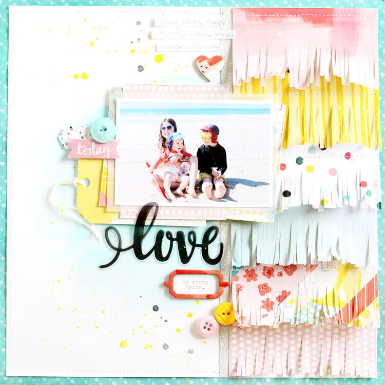 Love This Crazy Bunch *Pink Paislee*