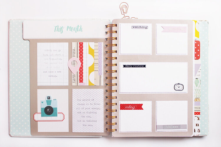 Memory Notebook *Pink Paislee*
