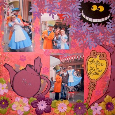Disneyland; Alice &amp; Mad hatter