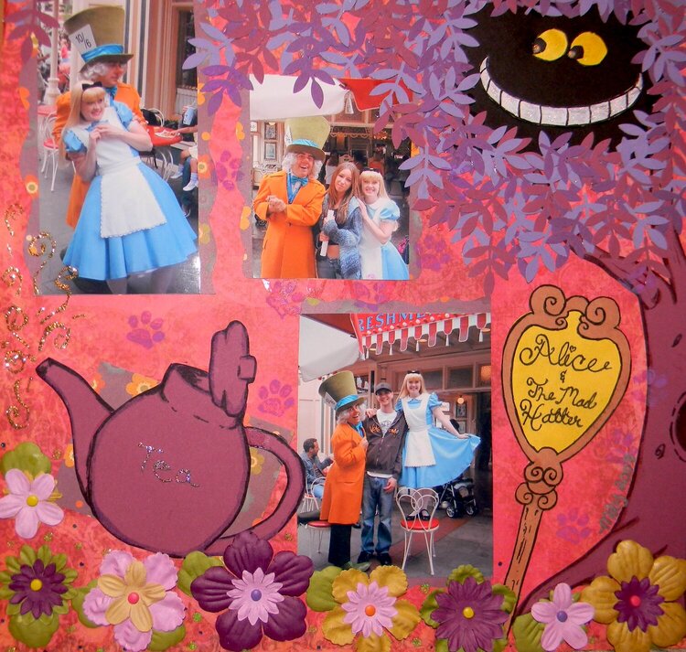 Disneyland; Alice &amp; Mad hatter