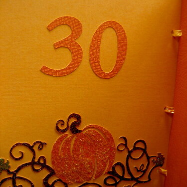 30th birthday card- last page