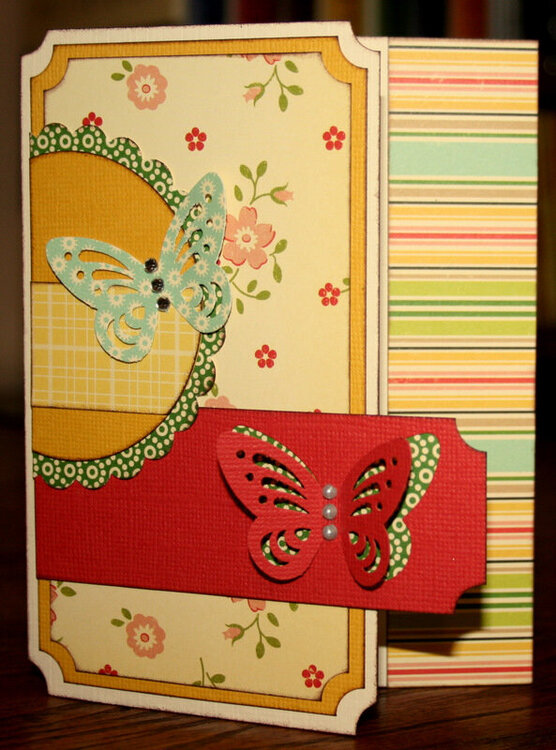 Pop-Up Butterfly Card