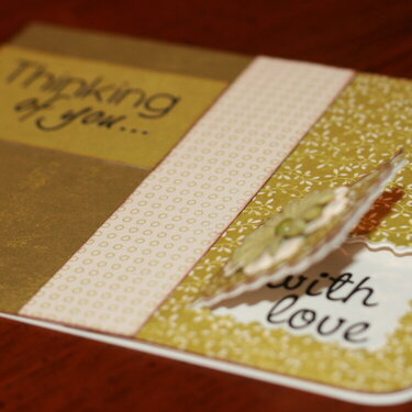 Thinking of You Pop-Up Window Card