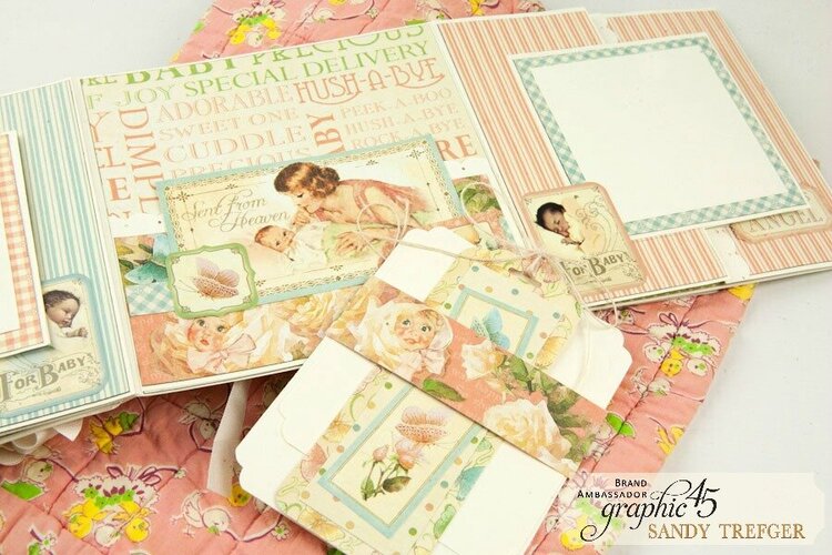 Graphic 45 Little Darlings Folio Mini Album