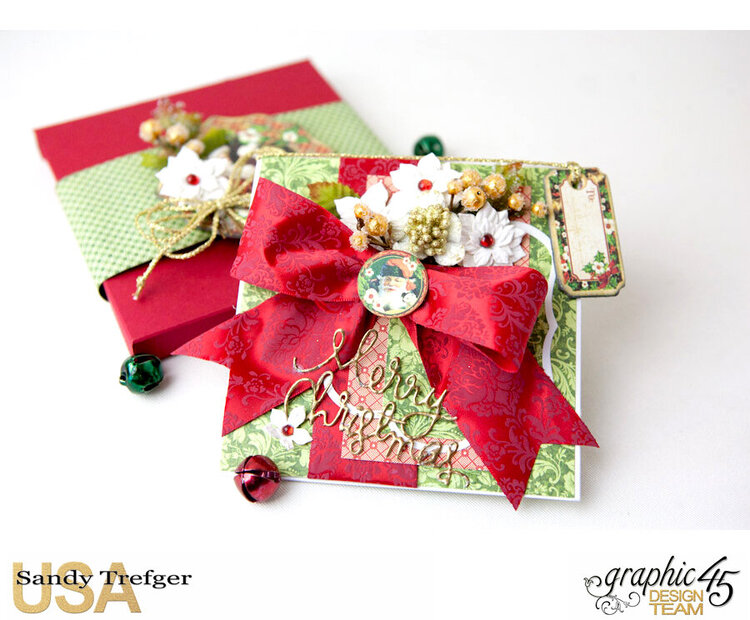 Graphic 45 Christmas Card and Box Envelope