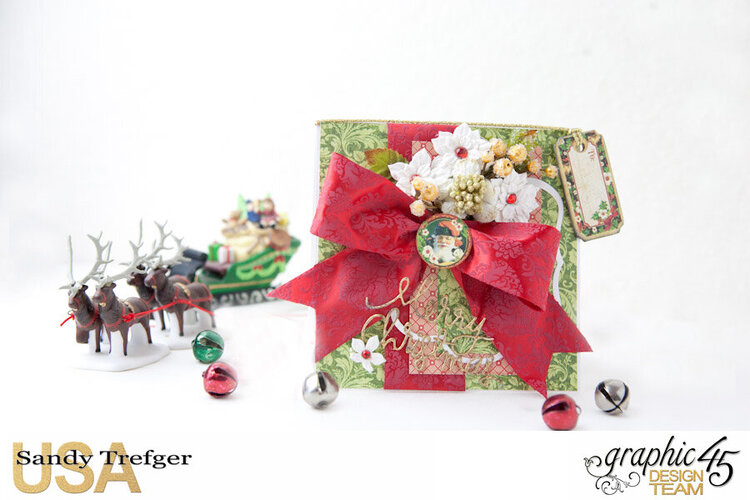 Graphic 45 Christmas Card and Box Envelope