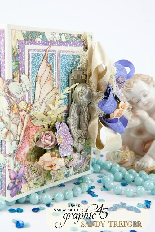 Graphic 45 Fairie Dust Diorama in ATC Book Box