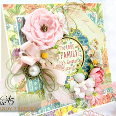 Graphic 45 Family Love Card
