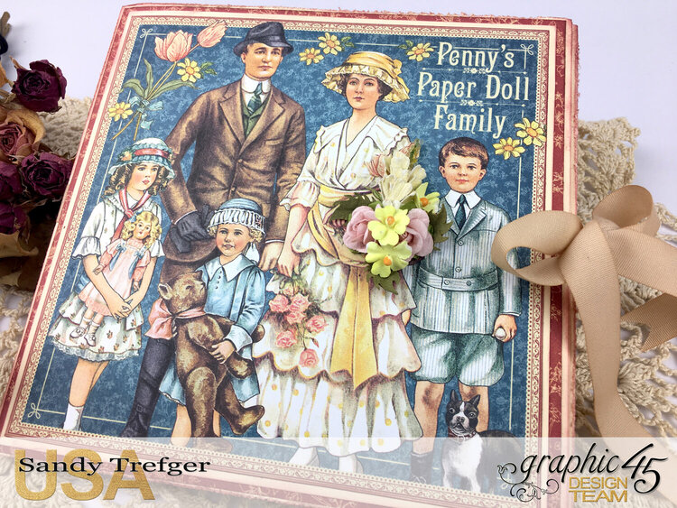 Penny&#039;s Paper Doll Family Playset Booklet