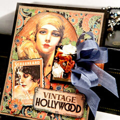 Graphic 45 Vintage Hollywood Passport Mini Album