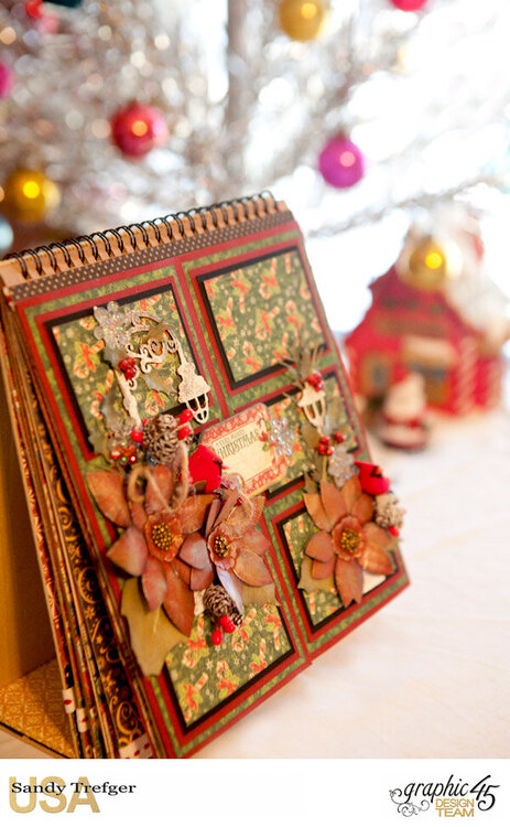 Graphic 45 Christmas Easel Album