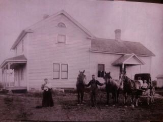 My house - 100 years ago