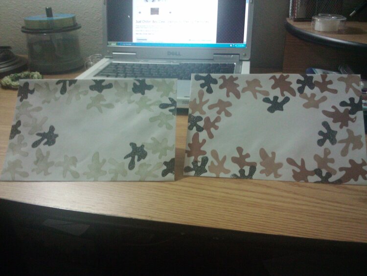 camo envelope