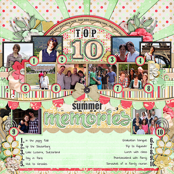 Top 10 Summer Memories