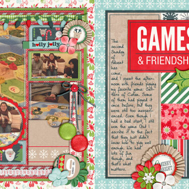 Games &amp; Friendship (December Daily)