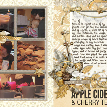 Apple Cider &amp; Cherry Tea (December Daily)