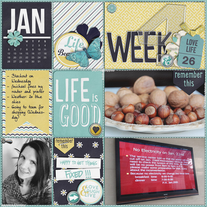 Project Life 2014 - Week 4