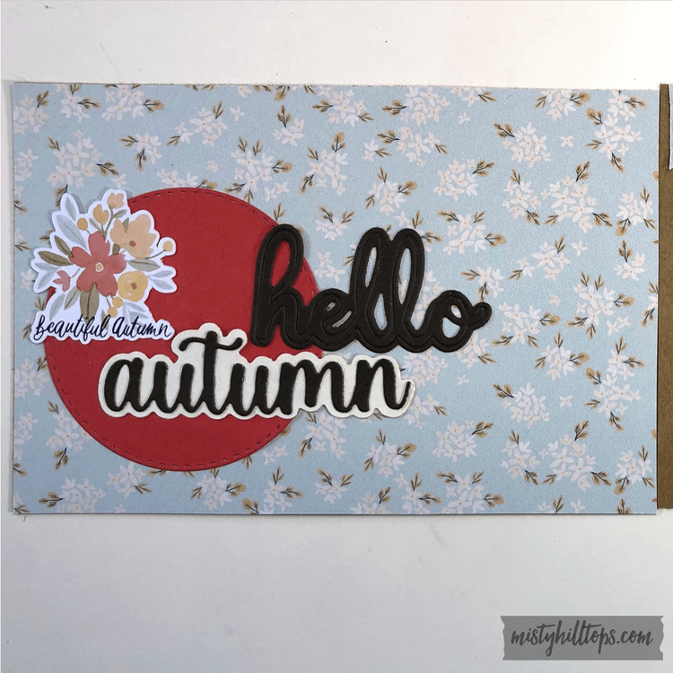 Hello Autumn (4x6 Autumn Mini Album)