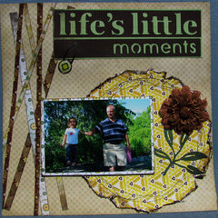 Life's Little Moments (double page layout - page 1)