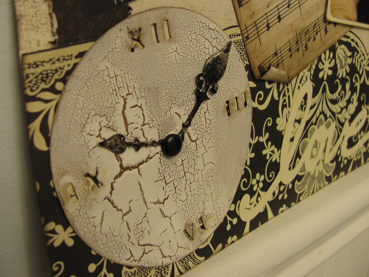 Memories - close up of clock