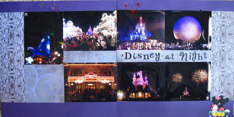 Disney at Night (whole layout)