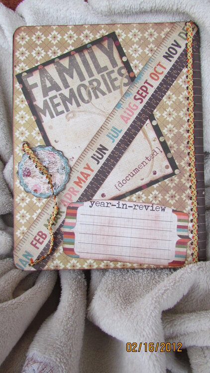 Journal made for me by Mad!