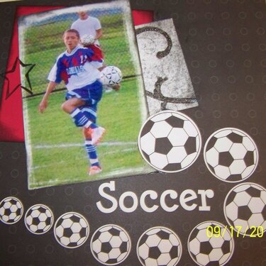 Billy&#039;s Book, mini album for soccer player with Leukemia