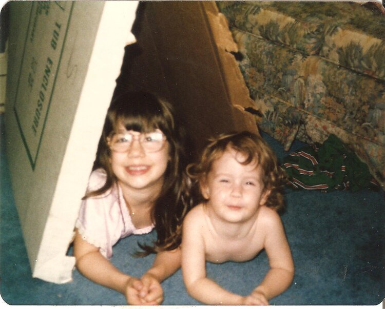 Me and my Sis-30? years ago?