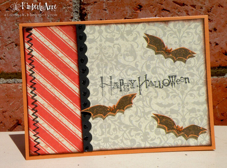 Batty for Halloween Card