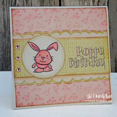 Hoppy Birthday (hybrid card)