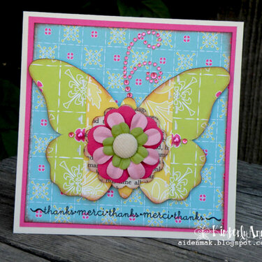 Delovely Butterfly Card