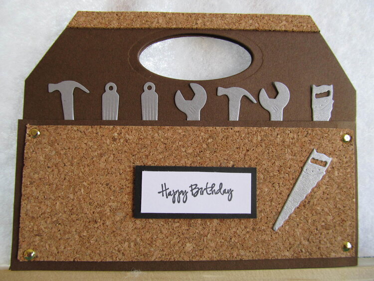Toolbox birthday card