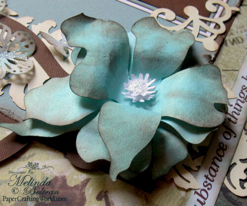 Cricut 50 States Flower Closeup