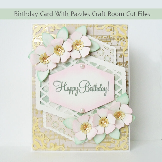 Floral Birthday Card