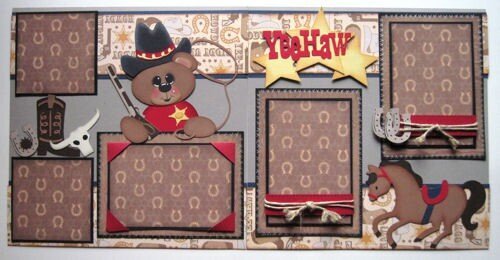 Cricut Yee-Haw Layout