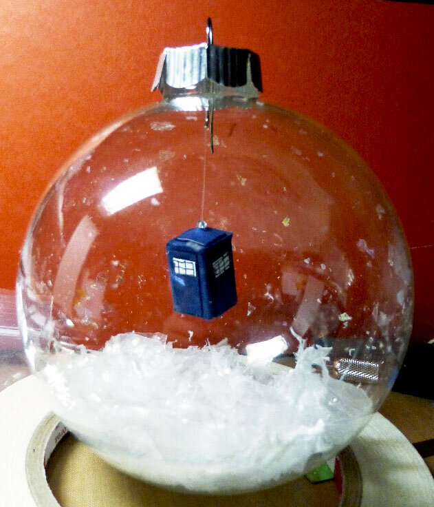 Tiny Tardis Ornament