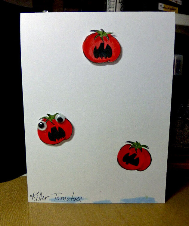 Killer Tomato card