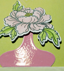 Vase and Flower card