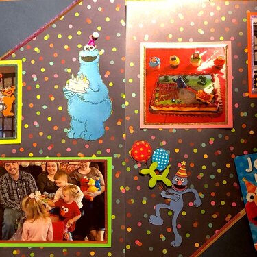 Sesame Street birthday party