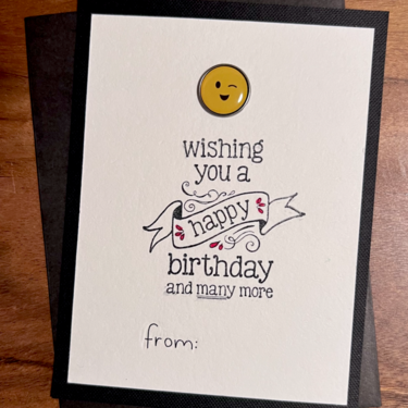Emoji ;) Birthday Card