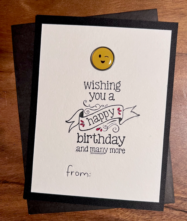 Emoji ;) Birthday Card