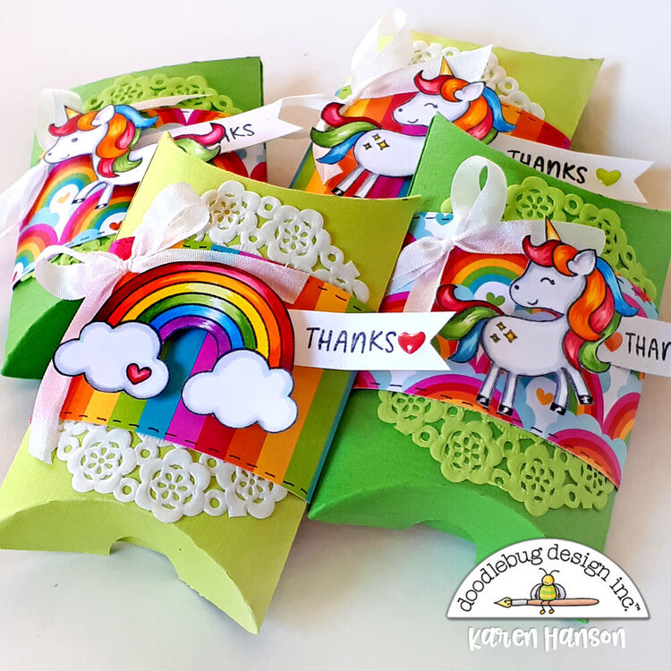Thank-you party favours