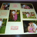 18" x 18" Wedding album Page 12