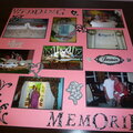 18" x 18" Wedding album Page 14