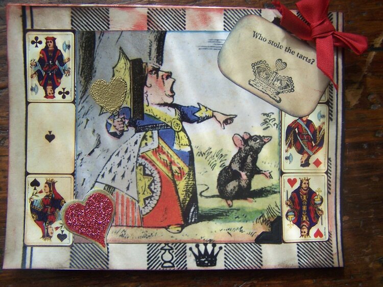 Alice in Wonderland Card